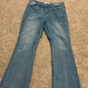 Kancan Women’s Blue Bootcut Jeans